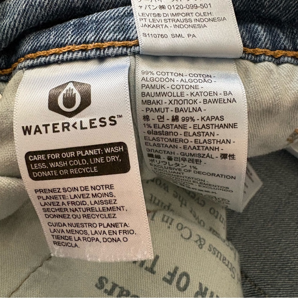 Levi’s Men’s Classic Straight-Leg Blue Jeans 33x30 - Picture 4 of 9